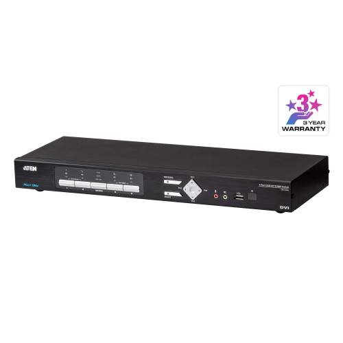 Przełącznik 4-portowy USB DVI Multi-View KVMP™ CM1164A