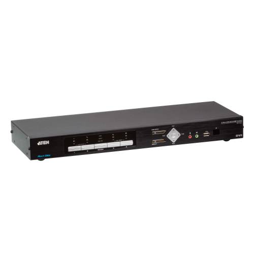 Przełącznik 4-portowy USB DVI Multi-View KVMP™ CM1164A