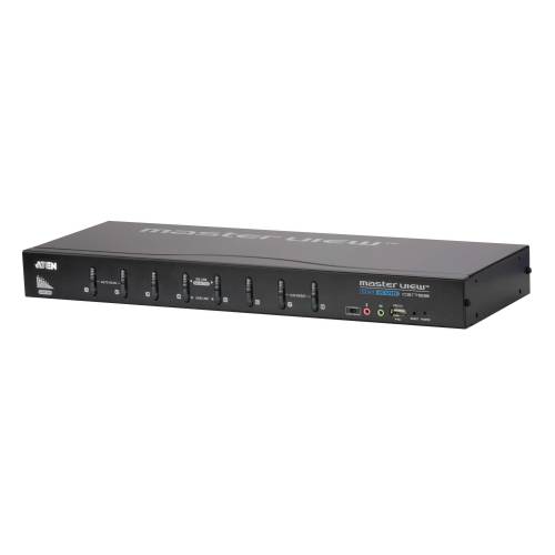 8-portowy przełącznik KVM USB DVI CS1768