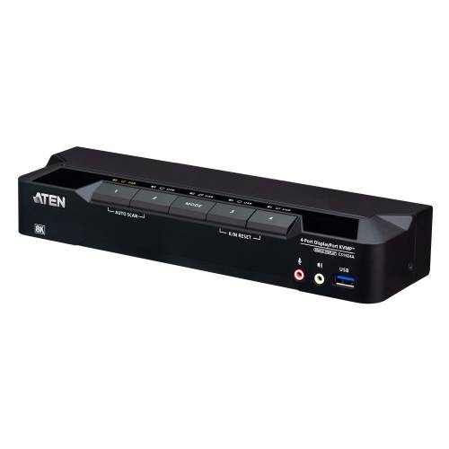 4-portowy przełącznik KVMP USB 3.0 4K DisplayPort CS1924A