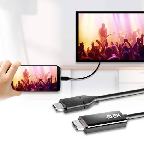 Konwerter USB-C - HDMI 4K (2.7m) UC3238