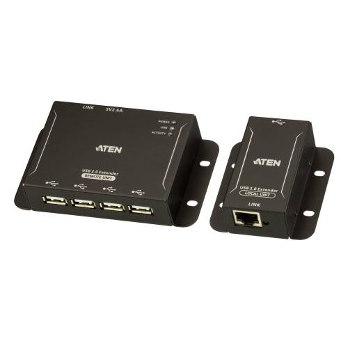 4-portowy Extender USB 2.0 CAT 5 UCE3250