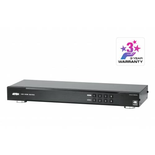 Przełącznik 4 x 4  4K HDMI Matrix VM0404HA