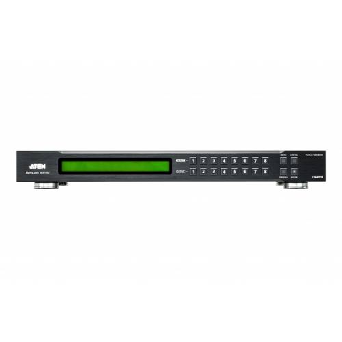 8 x 8 przełącznik matrycowy HDMI ze skalerem VM5808H